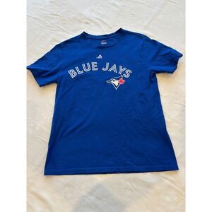 Majestic Blue Jays Josh Donaldson #20 Kids T‎ Shirt Size Large fan gear Baseball
